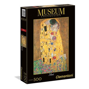 Clementoni (35060) - Gustav Klimt: "Der Kuss" - 500 Teile Puzzle