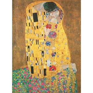 Clementoni (35060) - Gustav Klimt: "Der Kuss" - 500 Teile Puzzle