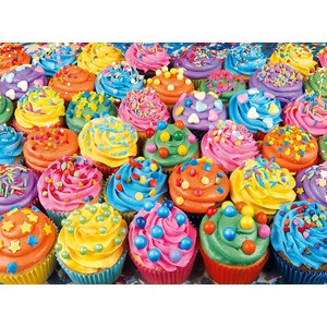 Clementoni (35057) - "Bunte Cupcakes" - 500 Teile Puzzle