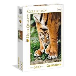 Clementoni (35046) - "Bengalisches Tigerbaby" - 500 Teile Puzzle