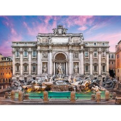 Clementoni (35047) - "Trevi-Brunnen" - 500 Teile Puzzle