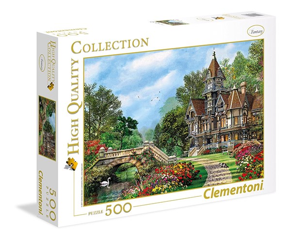 Clementoni (35048) - "Altes Cottage" - 500 Teile Puzzle