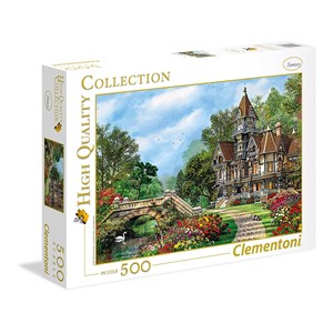 Clementoni (35048) - "Altes Cottage" - 500 Teile Puzzle