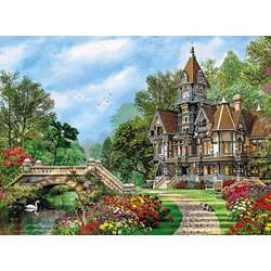 Clementoni (35048) - "Altes Cottage" - 500 Teile Puzzle
