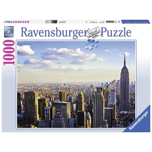 Ravensburger (19114) - "Manhattan in The Morning, New-York" - 1000 Teile Puzzle