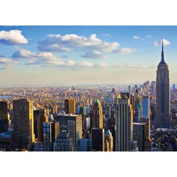 Ravensburger (19114) - "Manhattan in The Morning, New-York" - 1000 Teile Puzzle