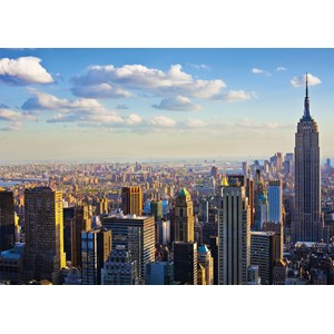 Ravensburger (19114) - "Manhattan in The Morning, New-York" - 1000 Teile Puzzle