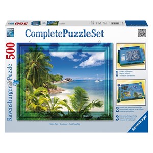 Ravensburger (14889) - "Südsee Flair" - 500 Teile Puzzle