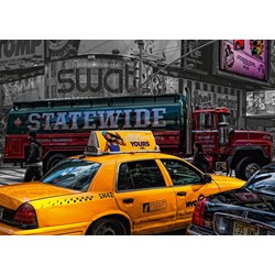 Ravensburger (19443) - "Gelbes Taxi" - 1000 Teile Puzzle