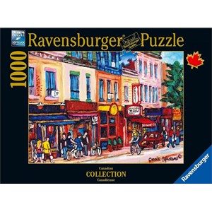 Ravensburger (19624) - Carole Spandau: "St. Laurent Montreal, Kanada" - 1000 Teile Puzzle