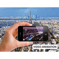 Ravensburger (19302) - "Über den Dächern von Paris" - 1000 Teile Puzzle