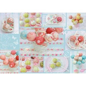 Ravensburger (19368) - "Zuckersüße Cakepops" - 1000 Teile Puzzle