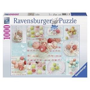 Ravensburger (19368) - "Zuckersüße Cakepops" - 1000 Teile Puzzle
