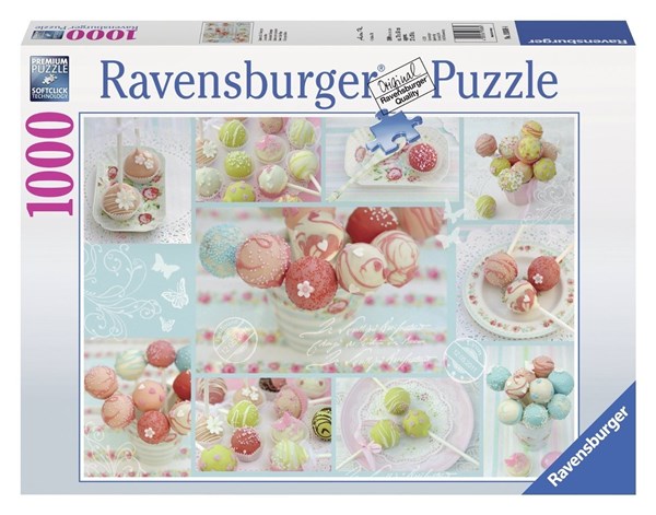 Ravensburger (19368) - "Zuckersüße Cakepops" - 1000 Teile Puzzle
