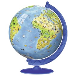 Ravensburger (12339) - "Globe in Französisch" - 180 Teile Puzzle