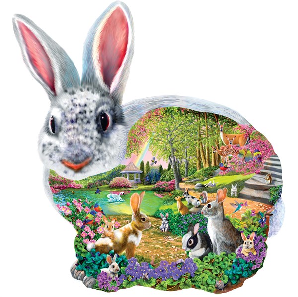 SunsOut (95165) - Mary Thompson: "Bunny Hollow" - 1000 Teile Puzzle