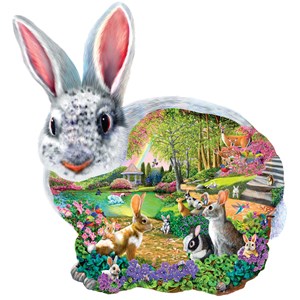 SunsOut (95165) - Mary Thompson: "Bunny Hollow" - 1000 Teile Puzzle