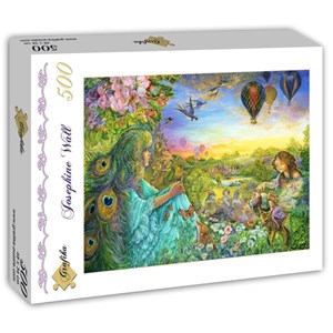 Grafika (T-00532) - Josephine Wall: "Daydreaming" - 500 Teile Puzzle