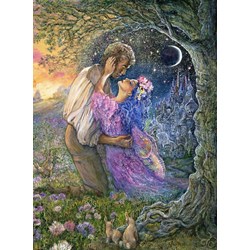 Grafika (02623) - Josephine Wall: "Love Between Dimensions" - 2000 Teile Puzzle