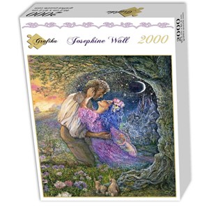 Grafika (02623) - Josephine Wall: "Love Between Dimensions" - 2000 Teile Puzzle