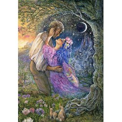 Grafika (02624) - Josephine Wall: "Love Between Dimensions" - 1000 Teile Puzzle