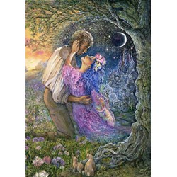 Grafika (T-00541) - Josephine Wall: "Love Between Dimensions" - 2000 Teile Puzzle