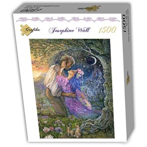 Grafika (T-00542) - Josephine Wall: "Love Between Dimensions" - 1500 Teile Puzzle