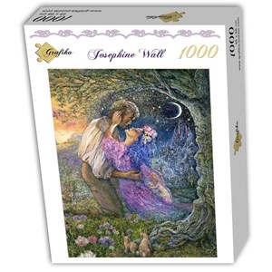 Grafika (T-00543) - Josephine Wall: "Love Between Dimensions" - 1000 Teile Puzzle
