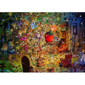 Grafika (T-00564) - François Ruyer: "Hexe" - 500 Teile Puzzle