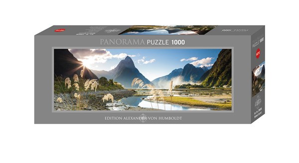 Heye (29606) - Alexander von Humboldt: "Milford Sound" - 1000 Teile Puzzle