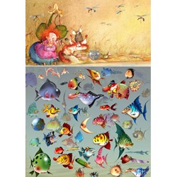 Grafika (T-00566) - François Ruyer: "Hexe" - 1500 Teile Puzzle