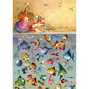 Grafika (T-00568) - François Ruyer: "Witch" - 500 Teile Puzzle