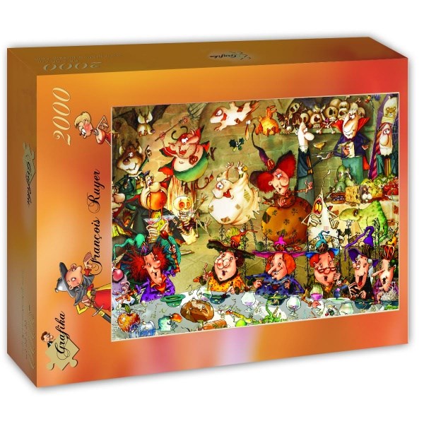 Grafika (T-00573) - François Ruyer: "Witches" - 2000 Teile Puzzle
