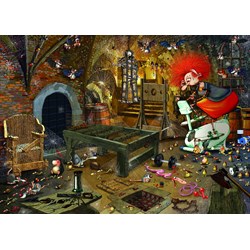 Grafika (T-00596) - François Ruyer: "Fitnessraum" - 500 Teile Puzzle