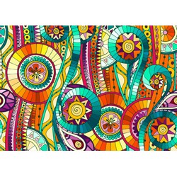 Grafika (T-00610) - "Abstract art" - 2000 Teile Puzzle