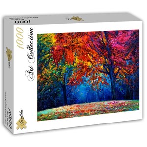 Grafika (T-00616) - "Autumn Forest" - 1000 Teile Puzzle