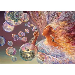 Grafika (T-00626) - Josephine Wall: "Bubble Flower" - 500 Teile Puzzle