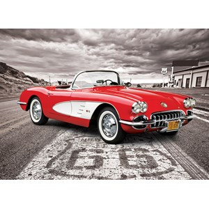 Eurographics (6000-0665) - "1957 Corvette" - 1000 Teile Puzzle