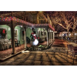 Grafika (T-00662) - "Schneemann" - 1500 Teile Puzzle