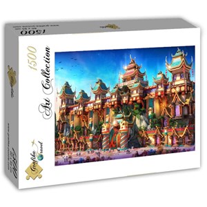 Grafika (T-00674) - "Fairyland China" - 1500 Teile Puzzle