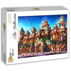 Grafika (T-00675) - "Fairyland China" - 1000 Teile Puzzle