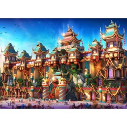 Grafika (T-00676) - "Fairyland China" - 500 Teile Puzzle