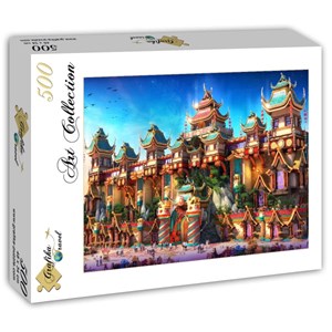 Grafika (T-00676) - "Fairyland China" - 500 Teile Puzzle