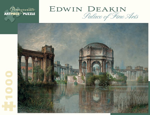 Pomegranate (AA900) - Edwin Deakin: "Palace of Fine Arts and the Lagoon" - 1000 Teile Puzzle