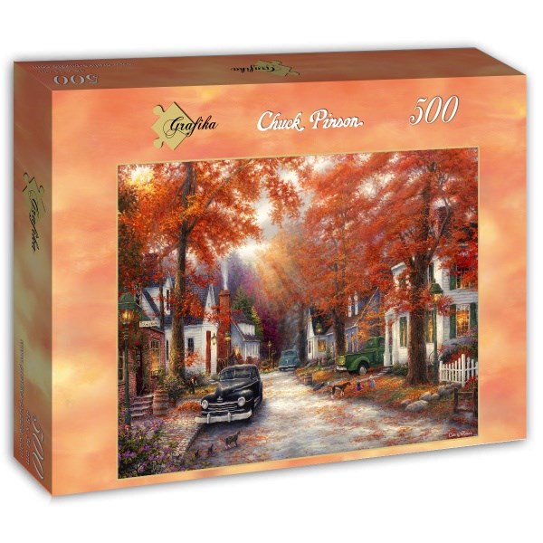 Grafika (T-00701) - Chuck Pinson: "A Moment on Memory Lane" - 500 Teile Puzzle