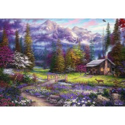Grafika (T-00715) - Chuck Pinson: "Inspiration of Spring Meadows" - 1500 Teile Puzzle