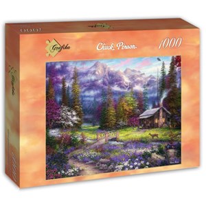 Grafika (T-00716) - Chuck Pinson: "Inspiration of Spring Meadows" - 1000 Teile Puzzle