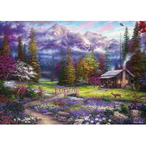Grafika (T-00716) - Chuck Pinson: "Inspiration of Spring Meadows" - 1000 Teile Puzzle