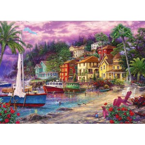 Grafika (T-00720) - Chuck Pinson: "On Golden Shores" - 1000 Teile Puzzle