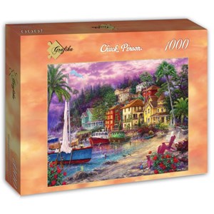 Grafika (T-00720) - Chuck Pinson: "On Golden Shores" - 1000 Teile Puzzle